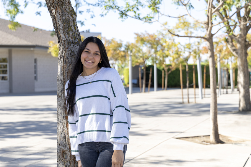 ASB President, Natalie Garcia has been in student leadership for all four years of high school. 