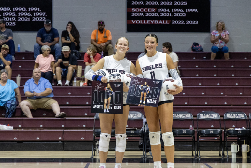 Both athletes have been varsity players since their freshman year, racking up an impressive stat sheet.