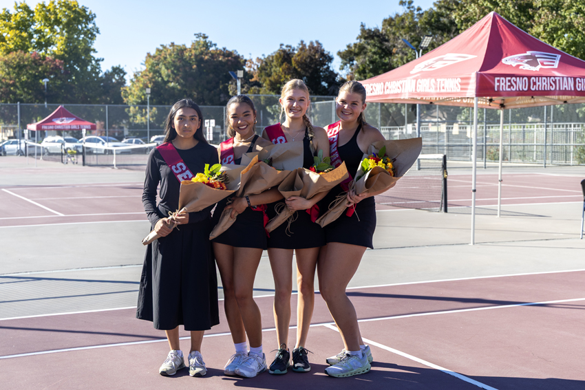 Girls Tennis honors seniors