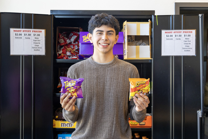 Christian Martinez is passionate about pressing health due to health issues running in his family