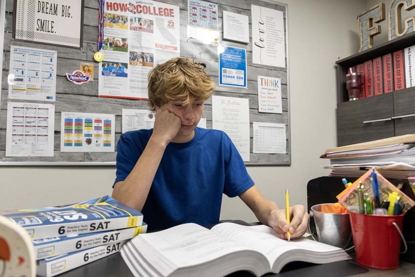 Owen Gailey, '26, has attened FCS since his junior year. He previously attended Kerman High School.
