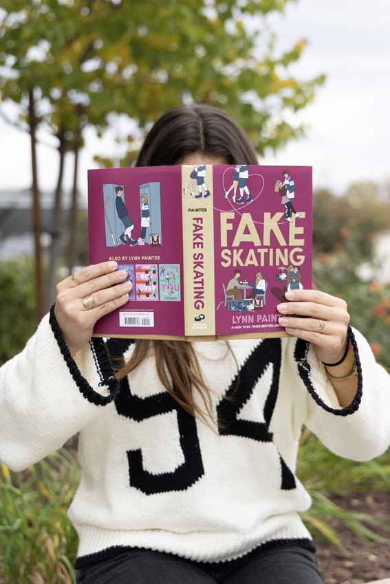 "Fake Skating" is a YA hockey romance book written by bestselling author Lynn Painter.