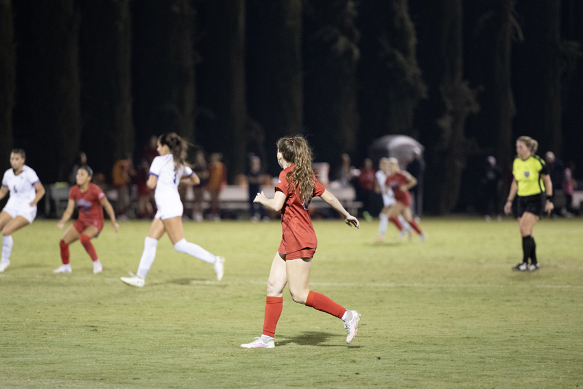 Abigail Herren put up two goals and three assists in her first collegiate season with Fresno State. 