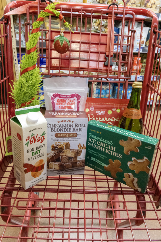 Trader Joe's Christmas items are only available from late November to early January.