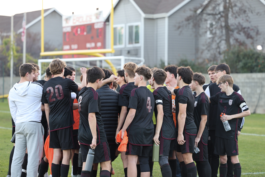 FC boys soccer rallies together after many years of tough competition.