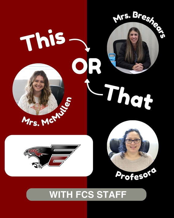 Infographic: FCS Staff plays a game of This or That