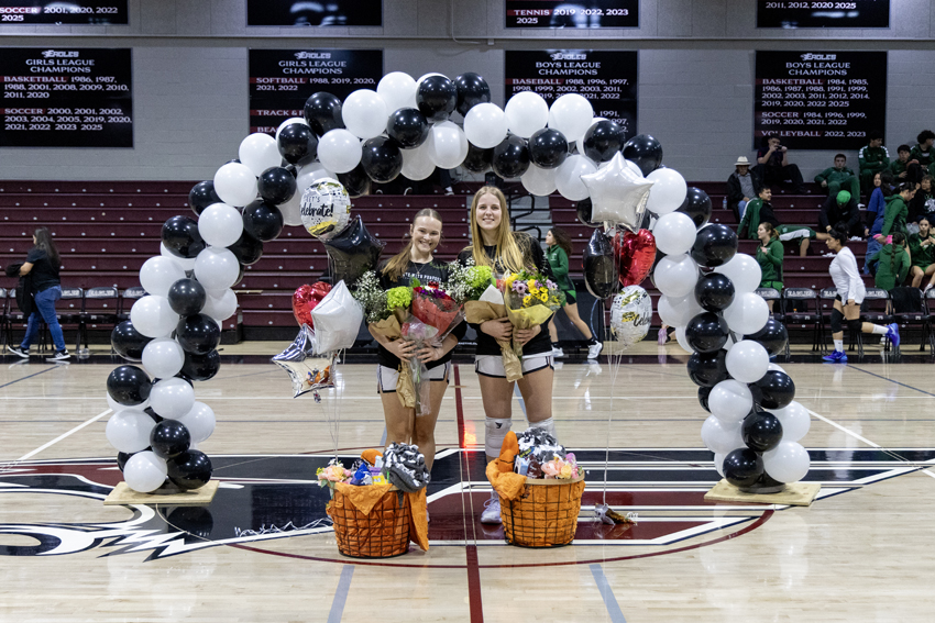 Girls basketball Senior Night