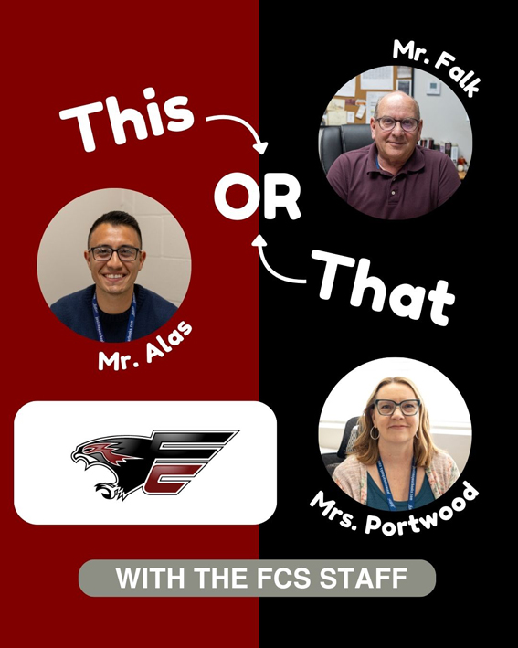 Infographic: FCS Staff plays a game of This or That No.2