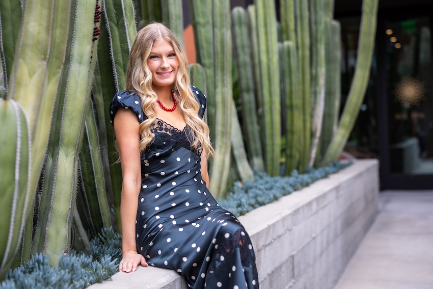 Senior Delaney Meyers seeks to pursue her masters in English at Cal Poly University in the Honors Program.