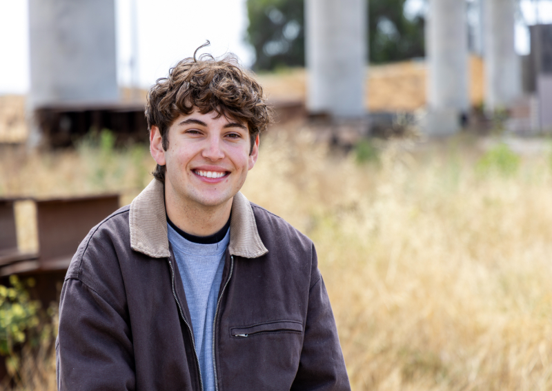 Garrett Alvis is perusing a career in Firefighting and Paramedics. 
